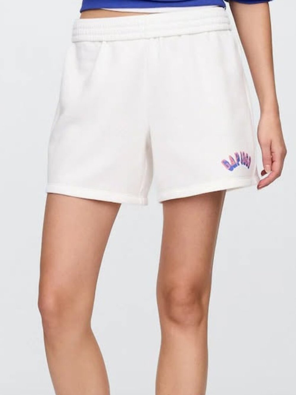 GAP New Off White Logo Shorts/NWT/LARGE